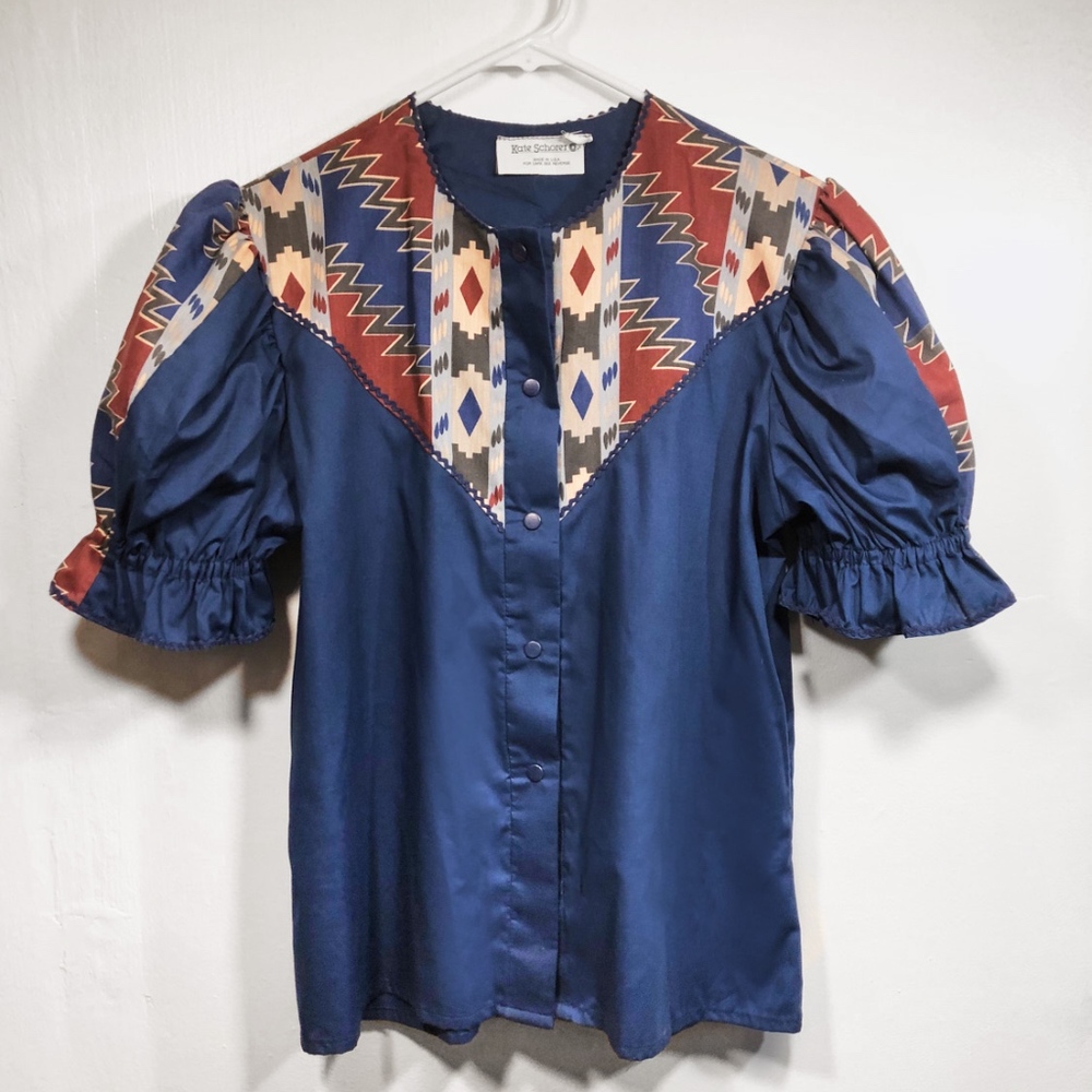 Vintage Kate Schorer Original Blouse M